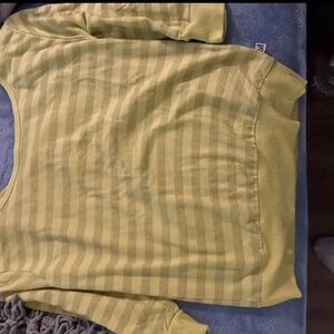 Striped long sleeve shirt